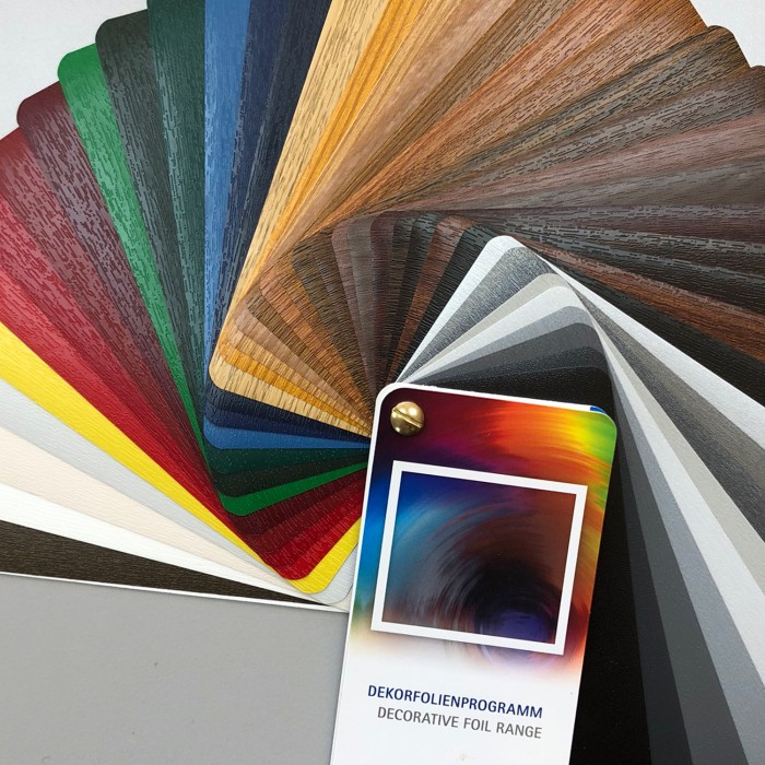 Un acabado de color resistente