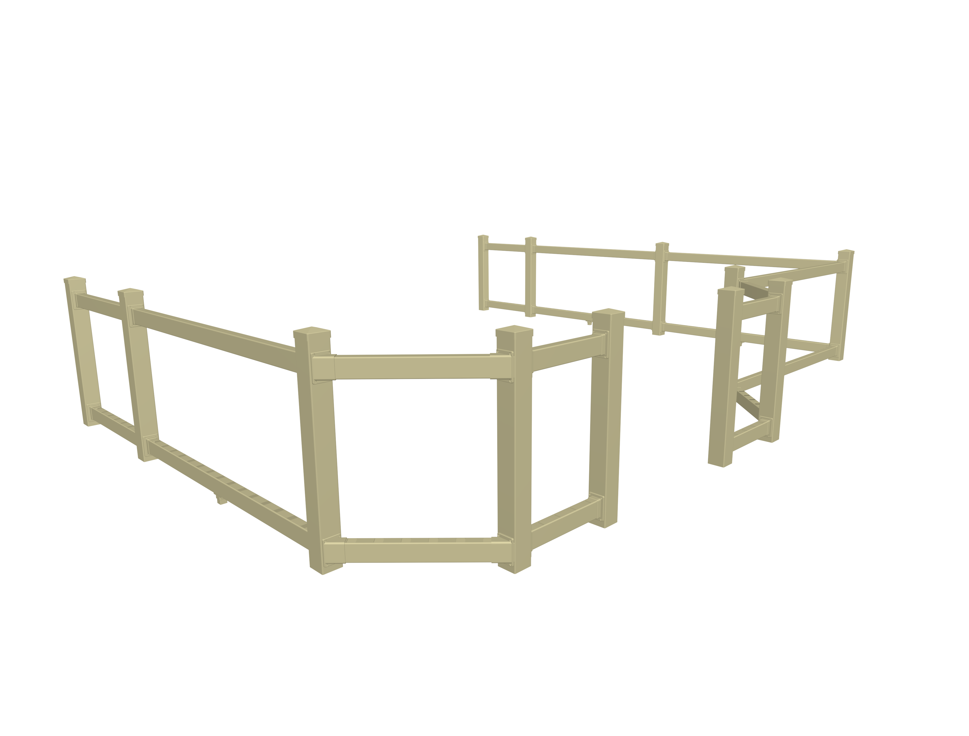 khaki rail
