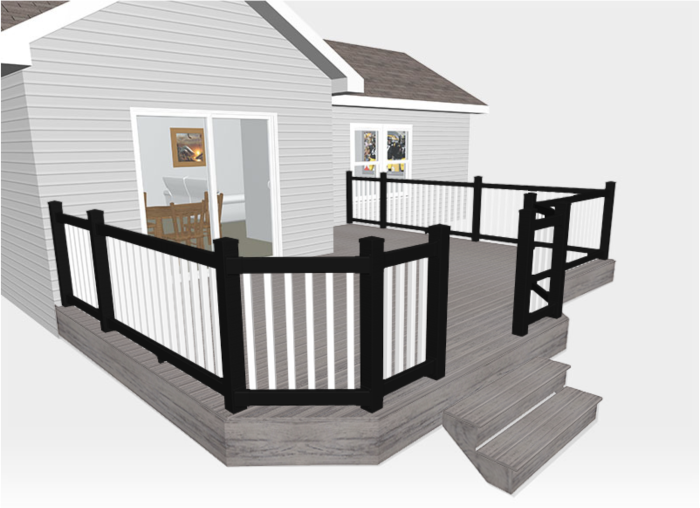 Deck and Rail Color Selector