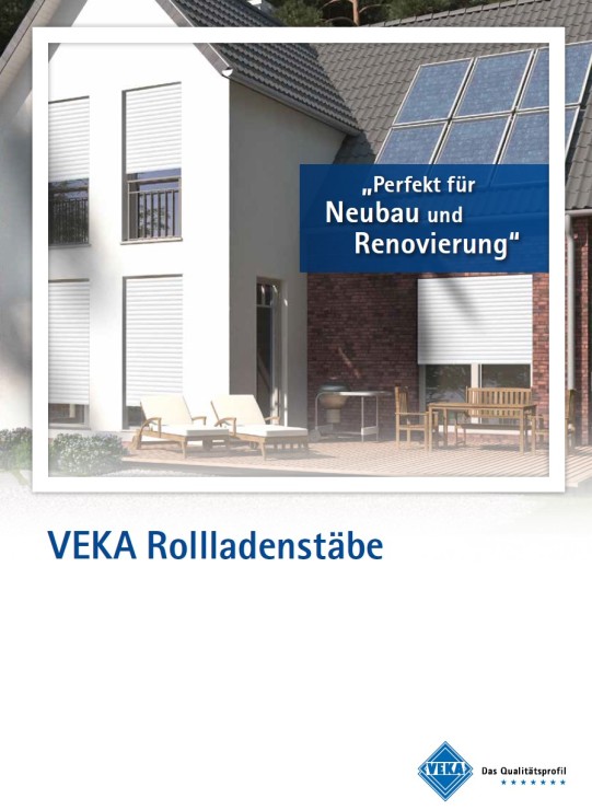 Ламели за ролетни щори VEKA