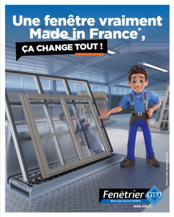 Made in France réseau Fenétrier®VEKA