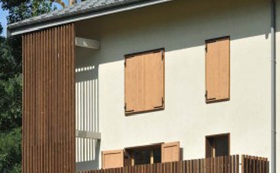 Menuiseries d'une résidence montagnarde