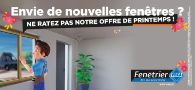 offre promotionnelle Fenetrier VEKA