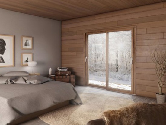 fenetre pvc aspect bois naturel