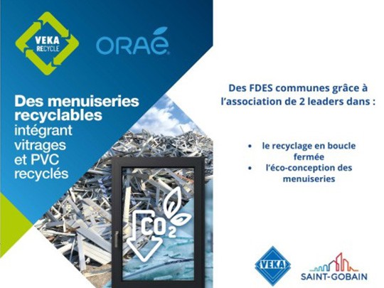 Partenariat entre VEKA et Saint-Gobain GLASS