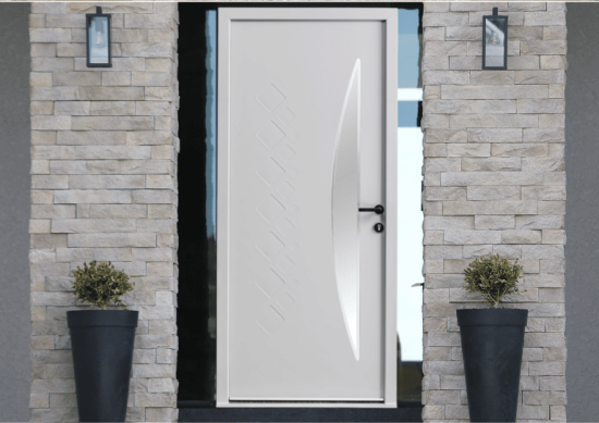 porte d'entree en pvc