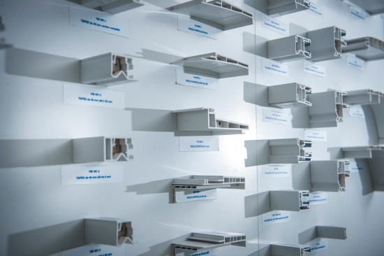 gamme géométries profilés pvc