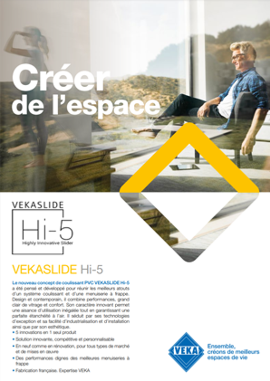 Fiche VEKASLIDE Hi-5