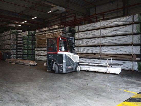 chargement palettes veka