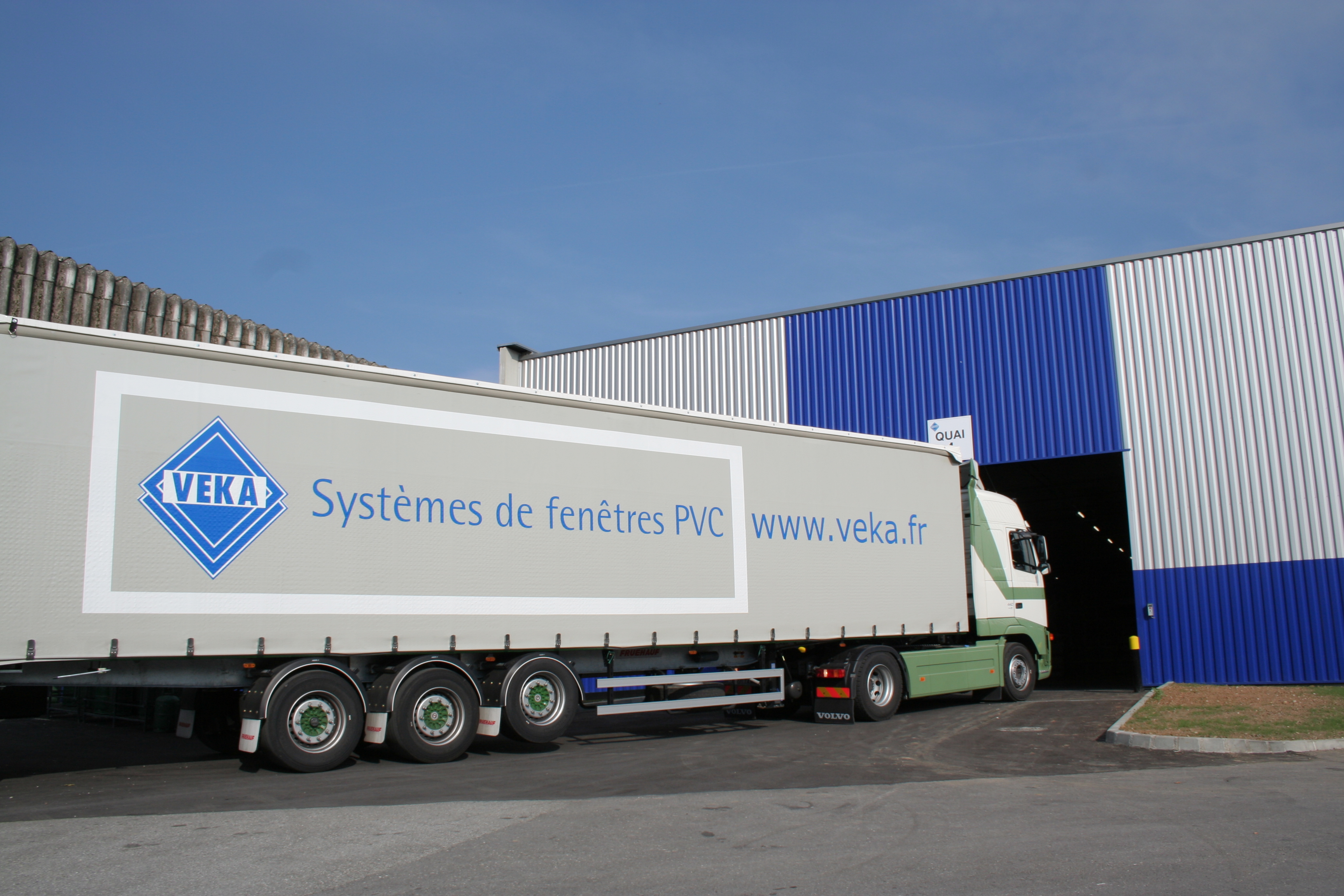 Transport en camion de marchandises