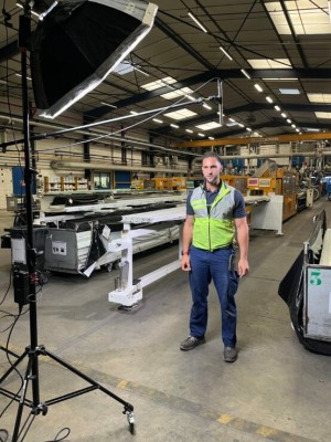 tournage spot recrutement veka atelier extrusion