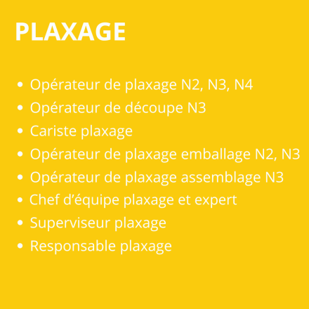 recrutement veka plaxage