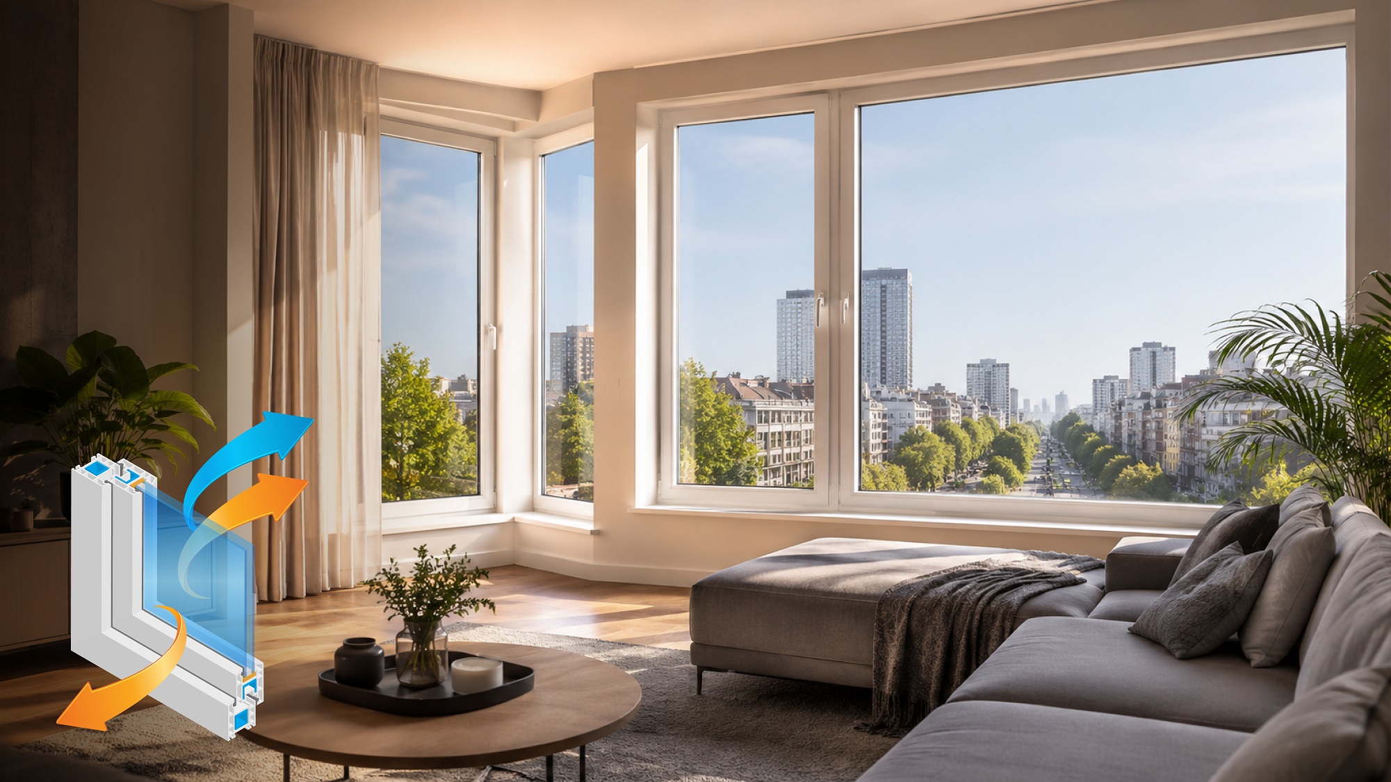 Benefits of uPVC Double-Glazed Windows for Modern Homes
