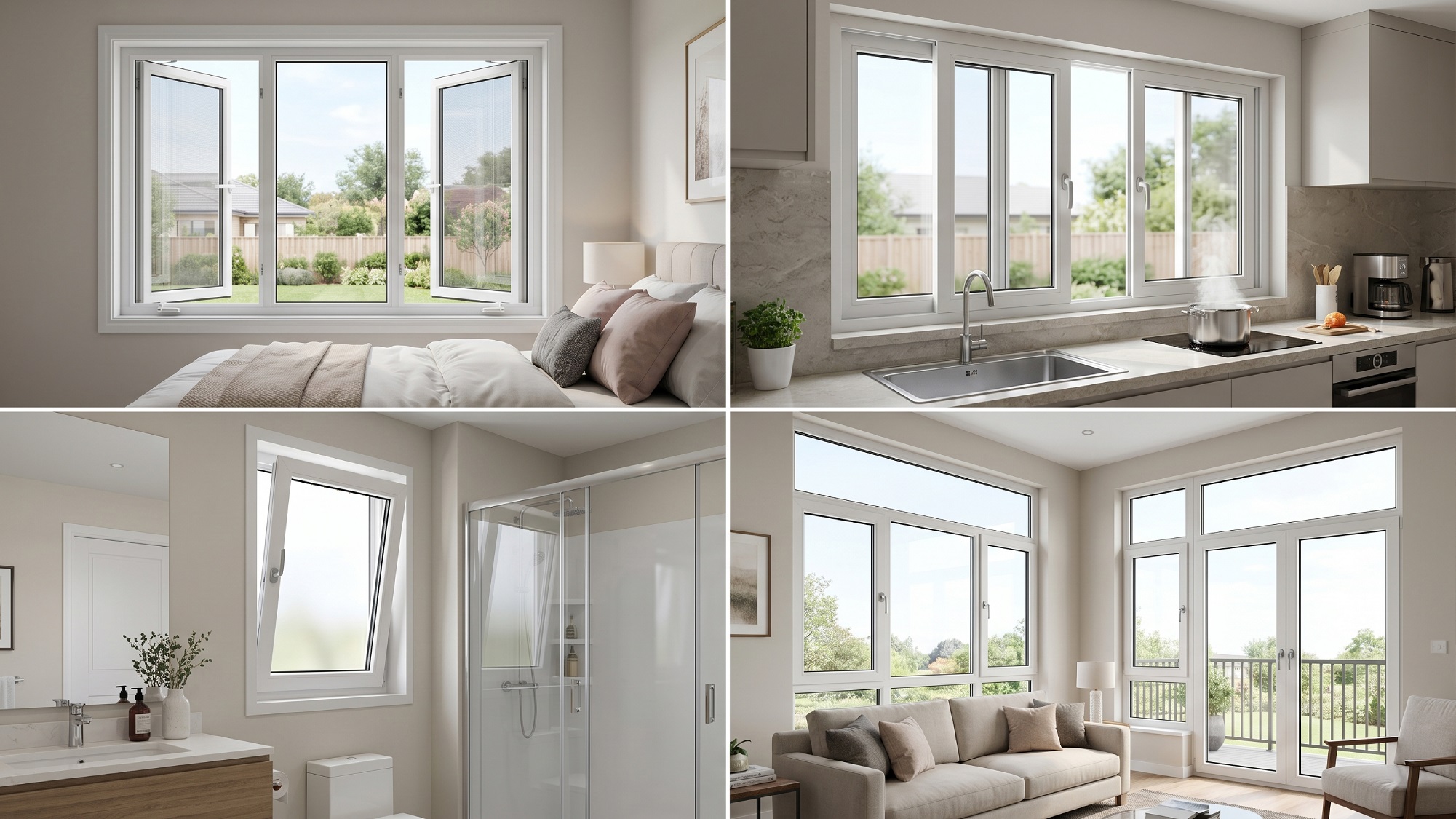 Choosing the Best UPVC Window Design Based on Room Ventilation Needs