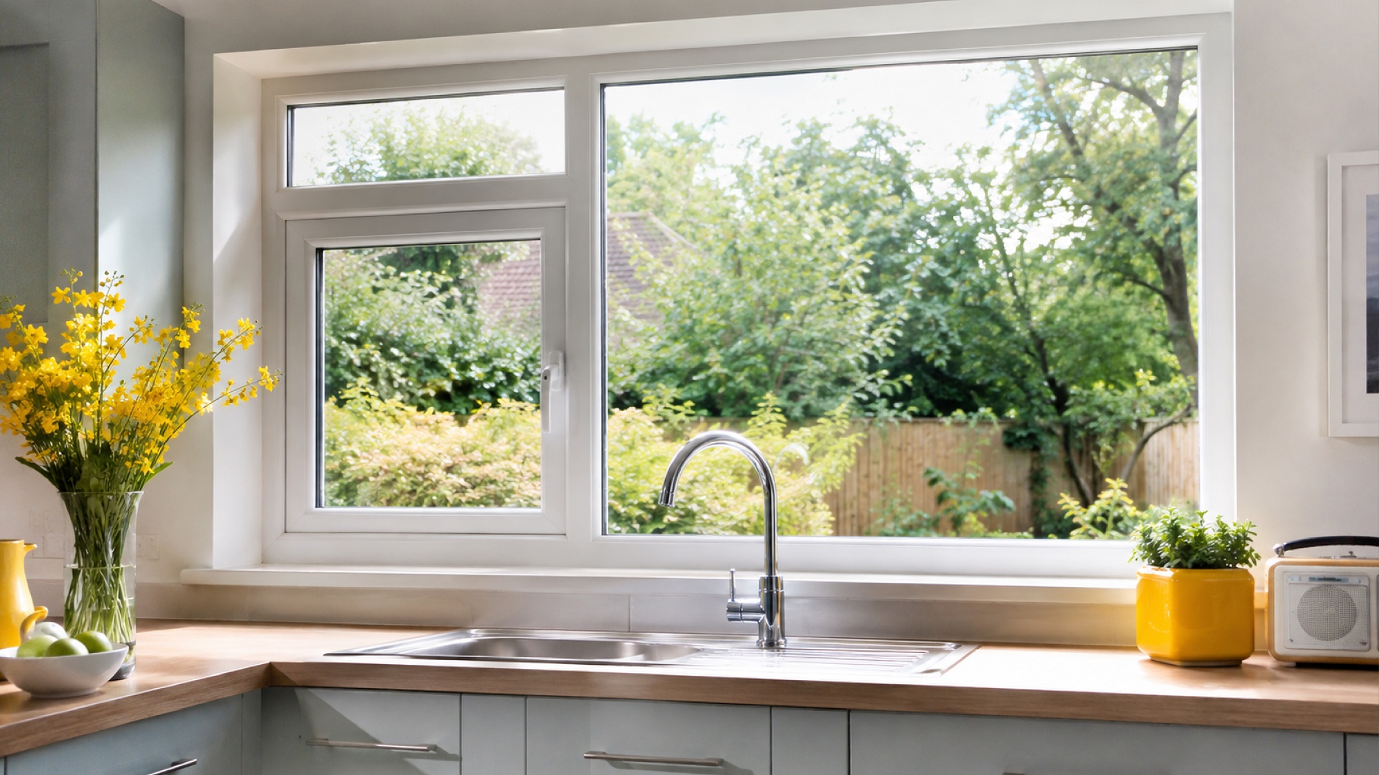 Top uPVC Kitchen Window Designs for Different Kitchen Layouts