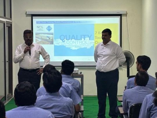 A two-day session on 7QC tools