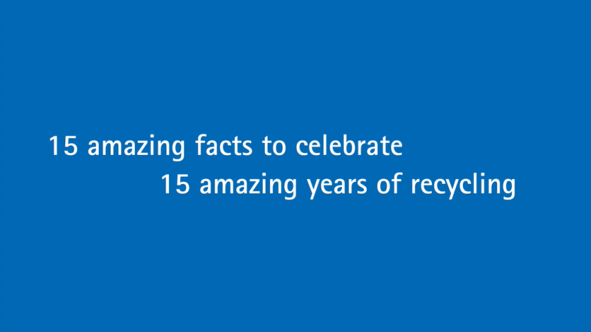 15 amazing facts to celebrate 15 amazing years of recycling