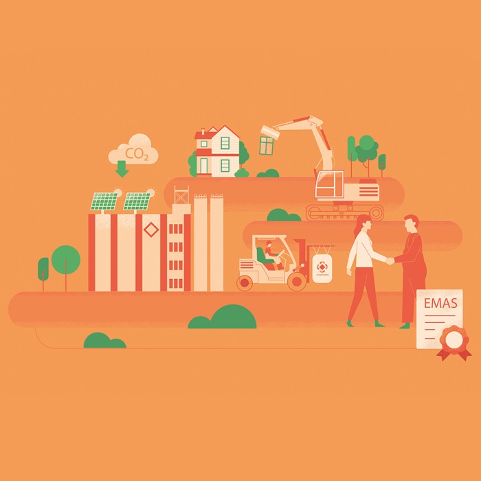 Illustration zum Engagement im Bereich Umwelt