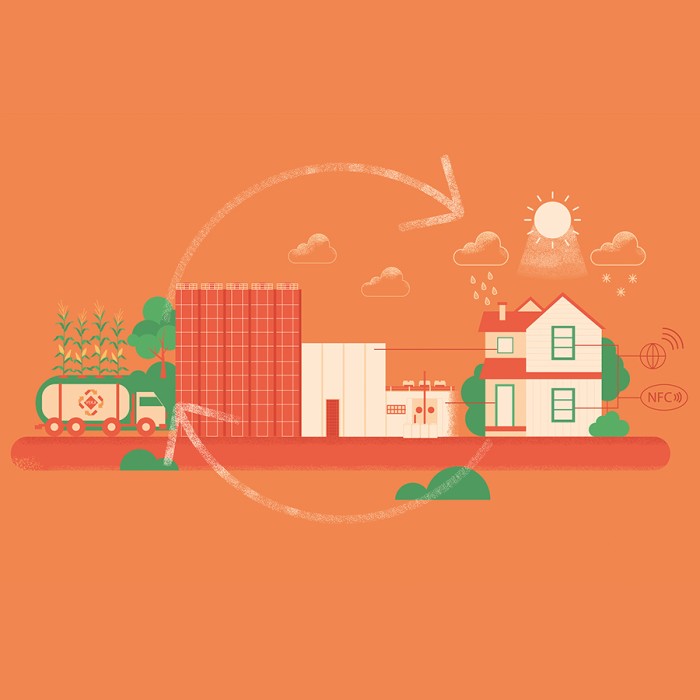 Illustration zum Engagement im Bereich Produkte