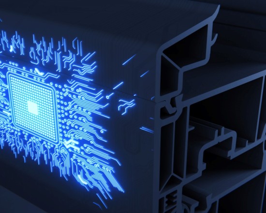 Animation des NFC-Chips im Fensterflügel
