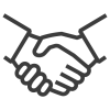 Icon handshake