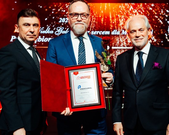 PROCURAL gewinnt den Award "Adler des polnischen Bauwesens"