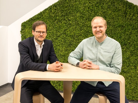 Dr. Matthias Koch und David Beckers