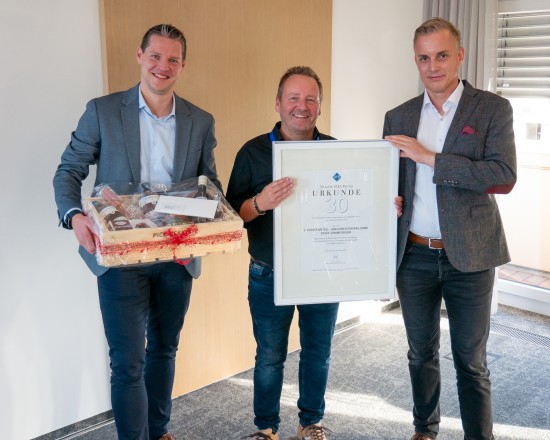 30 Jahren Partnerschaft V. Gloger und VEKA AG