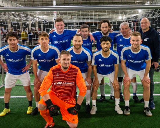 Das Team von Drinkuth sicherte sich zum zweiten Mal in Folge den Pokal des VEKA Soccer-Cups.