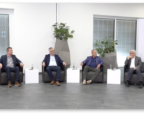 Die Expertenrunde bei der jüngsten Ausgabe von VEKA mittags live