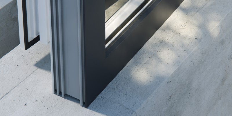 Fensterecke VEKA PURE 82