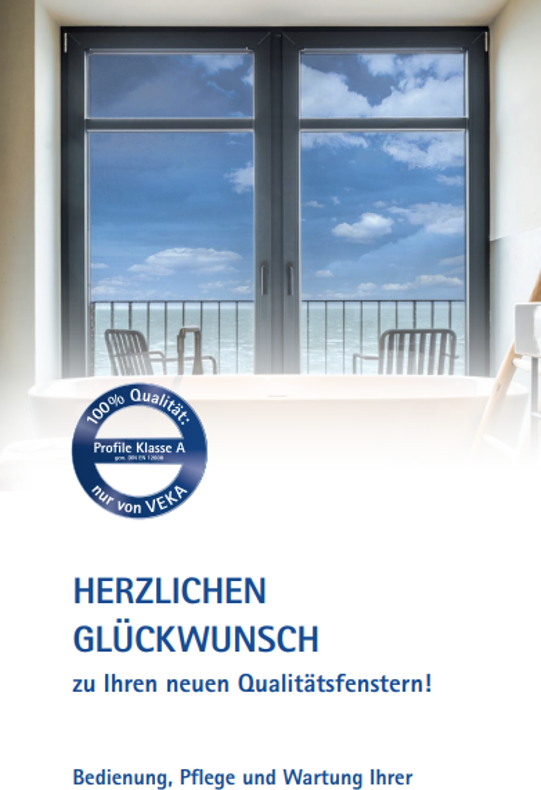 Pflege und Wartung