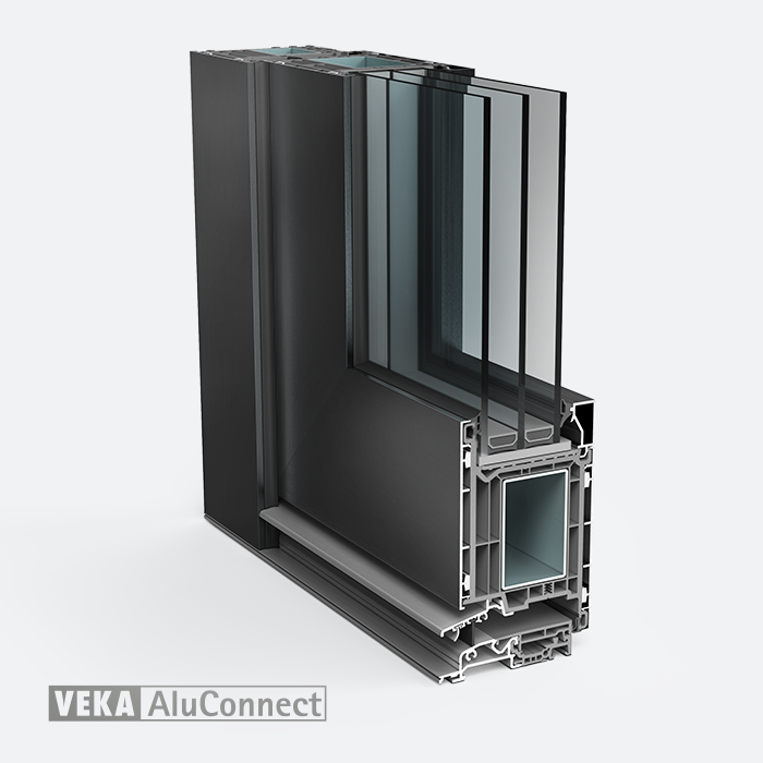 VEKA AluConnect, profil VEKA pentru uși de intrare