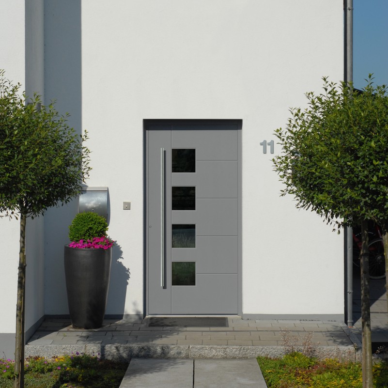 SOFTLINE 82, profil VEKA pentru uși de intrare din PVC-U