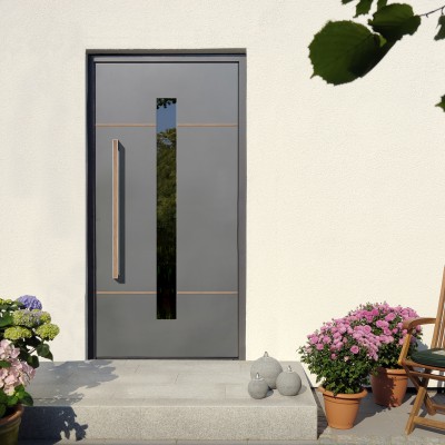 SOFTLINE 82, profil VEKA pentru uși de intrare din plastic