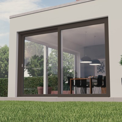 VEKAMOTION 82, profil VEKA pentru uși glisante din plastic