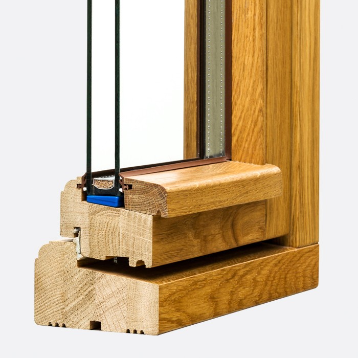 Okenní profil dřevo
