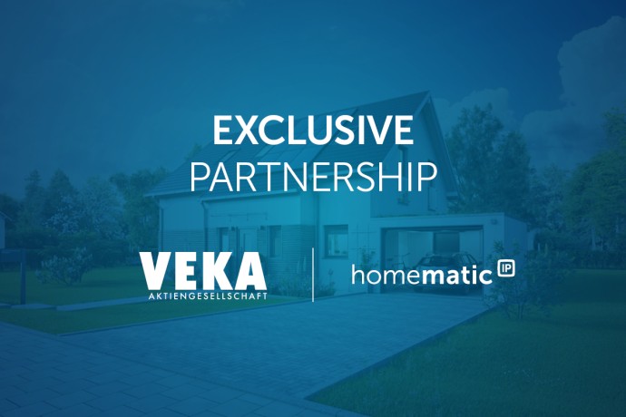 Cooperation between VEKA and eQ-3 Homematic IP