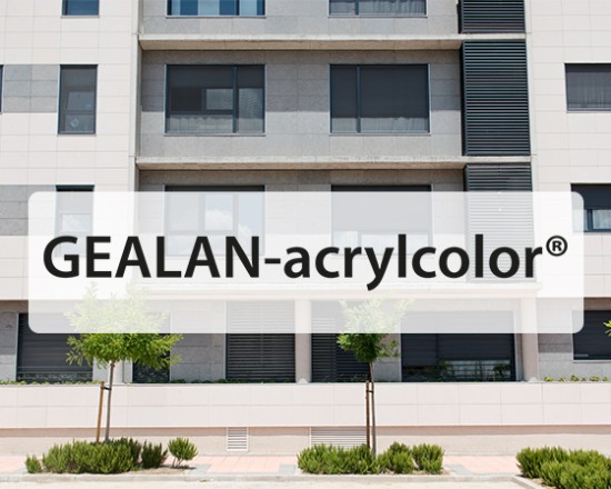 Image with GEALAN-acrylcolor logo