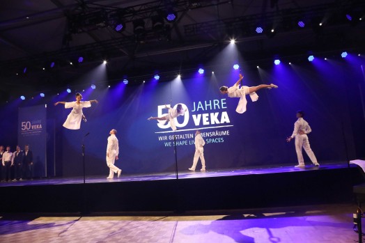 Show bei der Jubiläumsfeier 2019