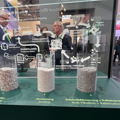 Sustainability at the GEALAN booth at BAU 2025