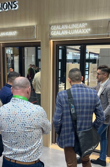 Exhibition of GEALAN-KUBUS, GEALAN-LINEAR and GEALAN-LUMAXX at BAU 2025