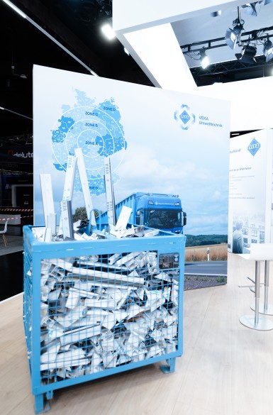 Information on window recycling at VEKA Umwelttechnik