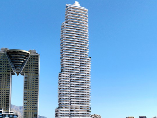 TM Tower in Spain with VEKA window profiles