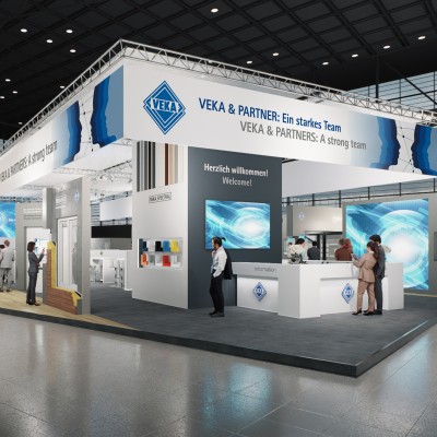 VEKA booth at Fensterbau Frontale 2024