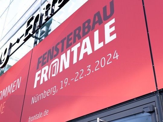 Banner Fensterbau Frontale 2024