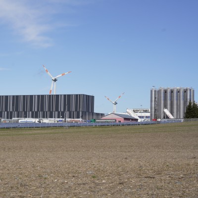 The new GEALAN high-bay warehouse in Tanna, Germany