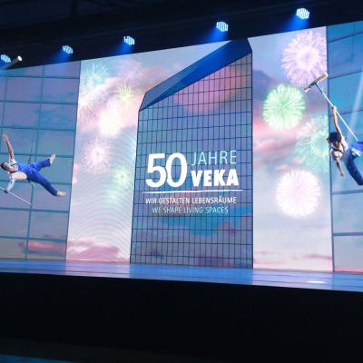 Jubiläumsfeier 50 Jahre-VEKA Fensterputzer