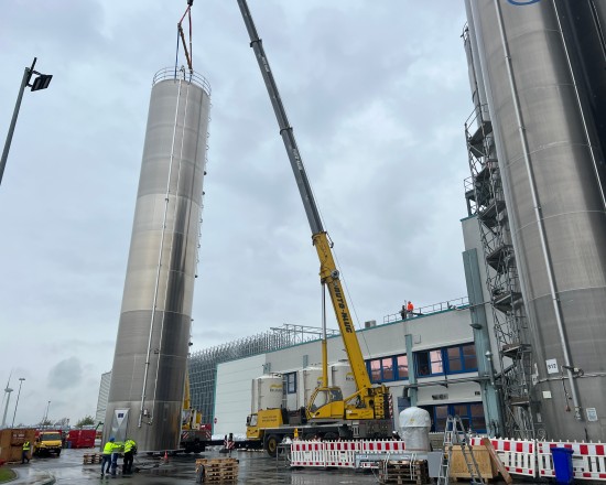 GEALAN-Produktionsstandort Tanna bekommt zusätzliches Silo für Recyclingmaterial