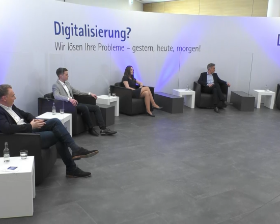 Diskussionsrunde zum Thema Digitalisierung bei der TEC-Tagung 2021